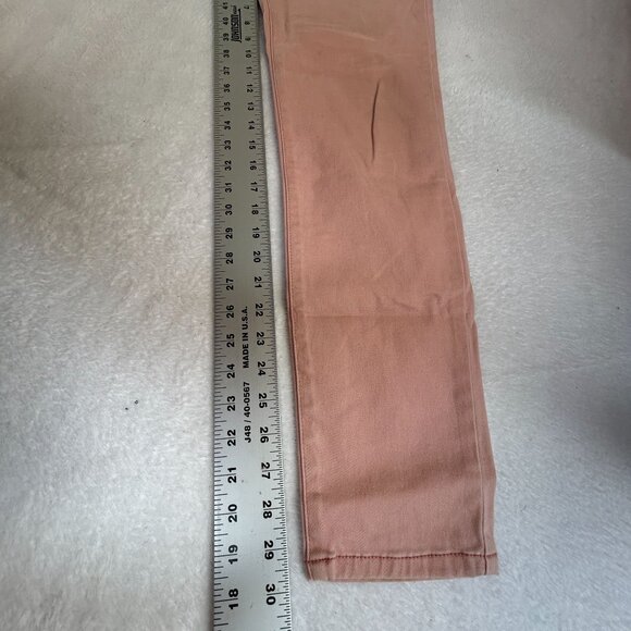 Cabi Womens Low Rise Pink Denim Skinny Jeans Size 6 Style 224 Stretch Casual - Picture 10 of 10